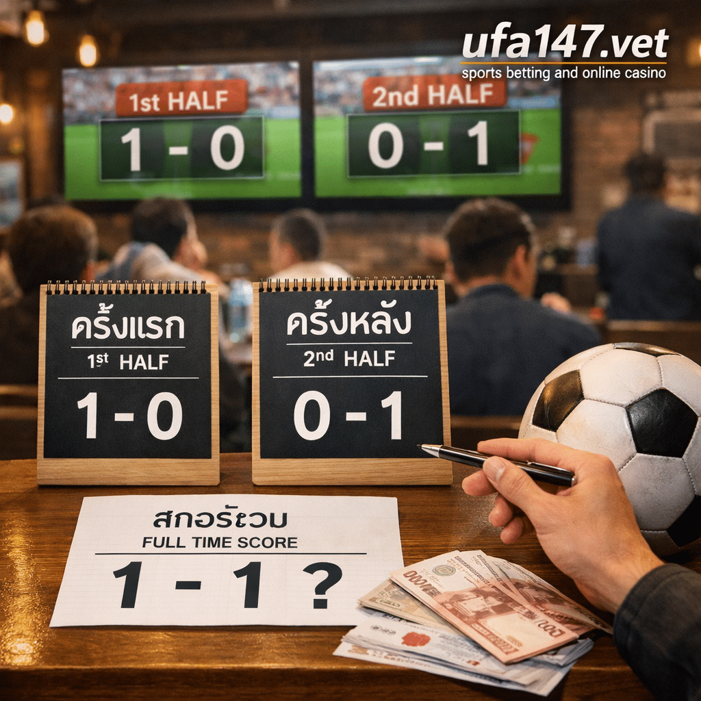 แทงบอลครึ่งแรก-ครึ่งหลัง