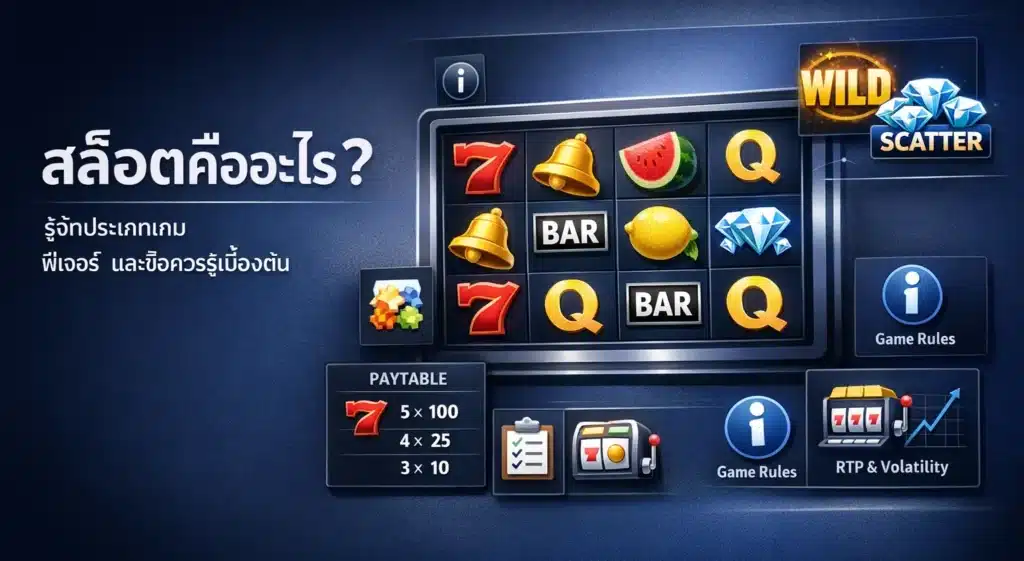 สล็อตคืออะไร